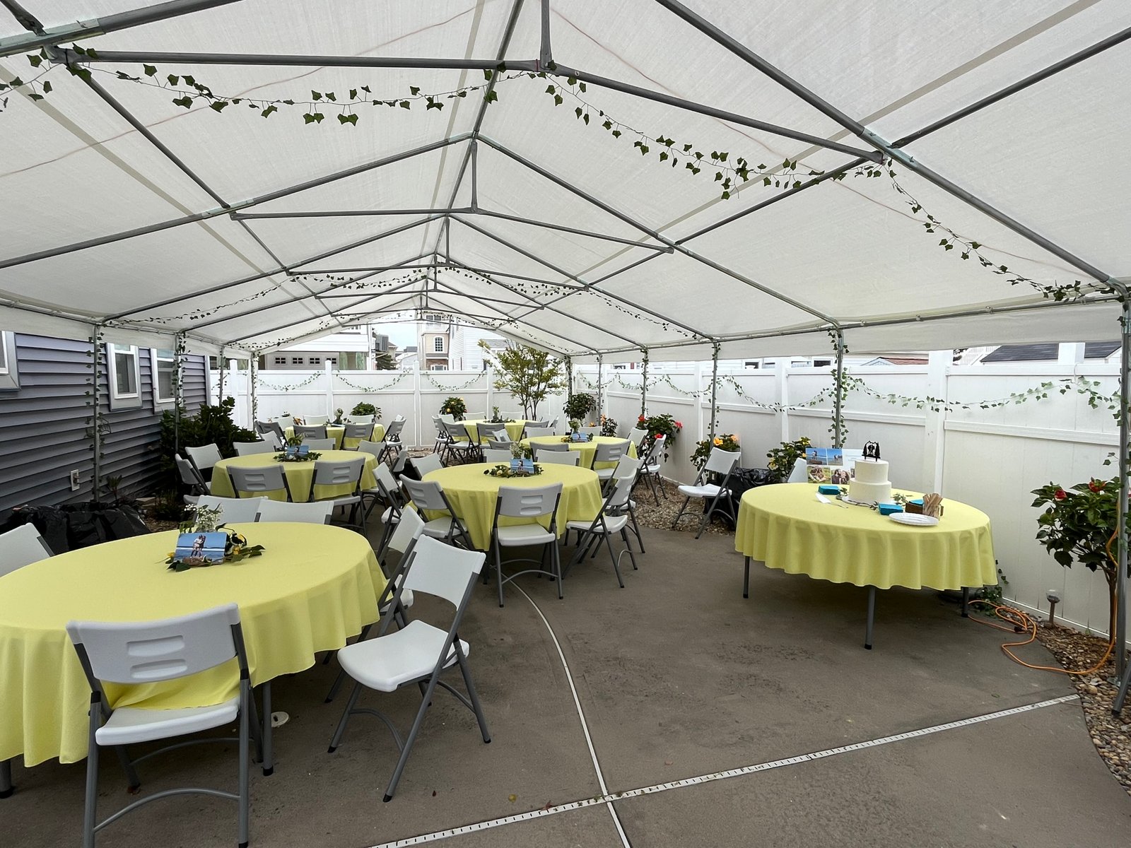 Outdoor Tent Setup